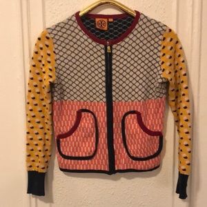 Tory Burch zip sweater